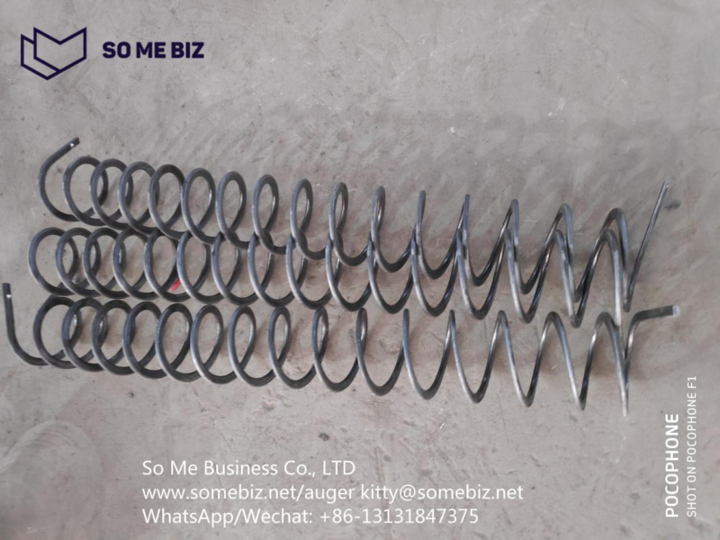 COILED ROD TURBULATOR